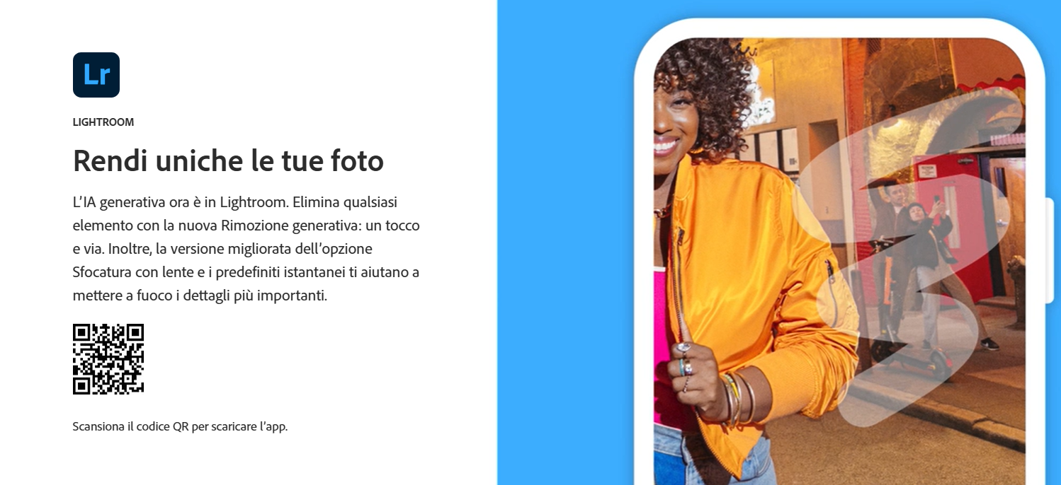 Copertina tool Lightroom per Mobile di Adobe